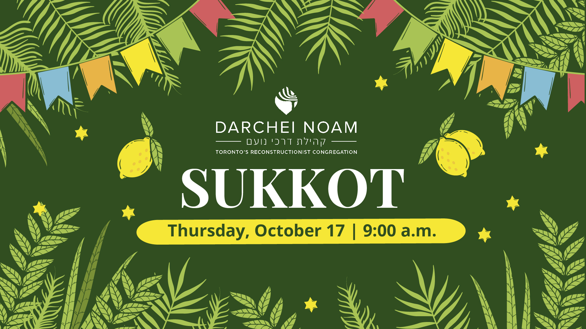 Sukkot Services